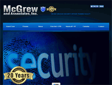 Tablet Screenshot of mcgrewpi.com